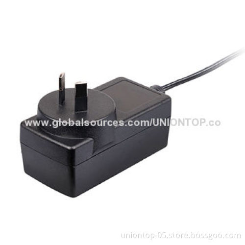 9v, set top box power adapter with UL, CB, KC, PSE
